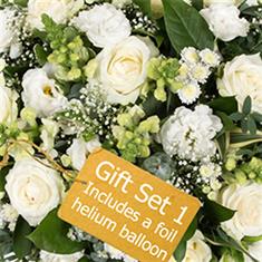 Gift Set 1 - Florist Choice Hand-Tied in Water