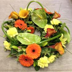 Modern wreath 