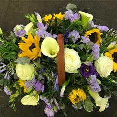 Sunflower basket 