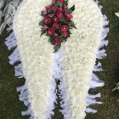 Extra large angel wings