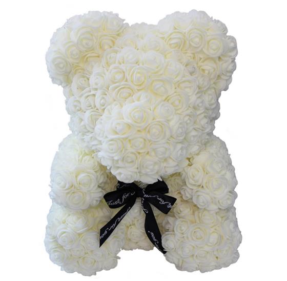 large rose teddy bear